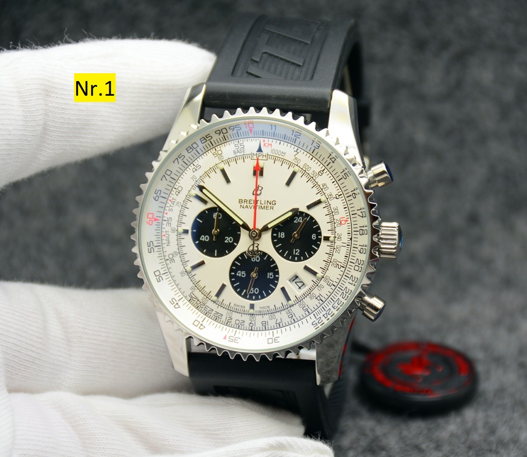 Breitling Chronograph 44 mm Weiss