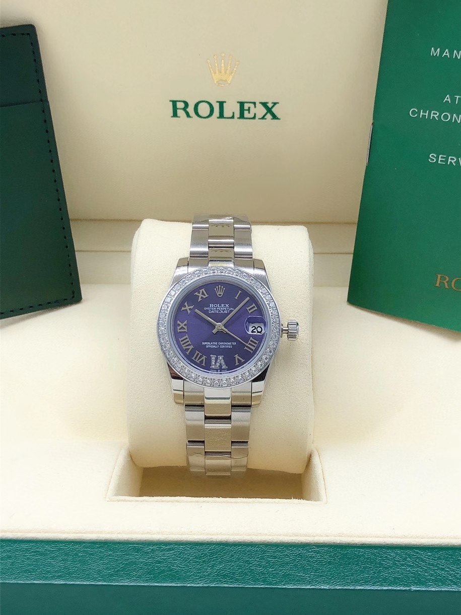 Rolex Datejust 31 mm Blau