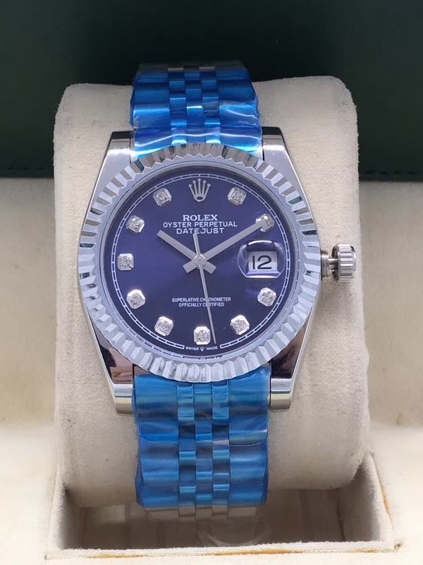 Rolex Datejust 36 mm Blau