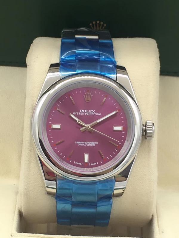 Rolex Oyster Perpetual  39 mm Weinrot